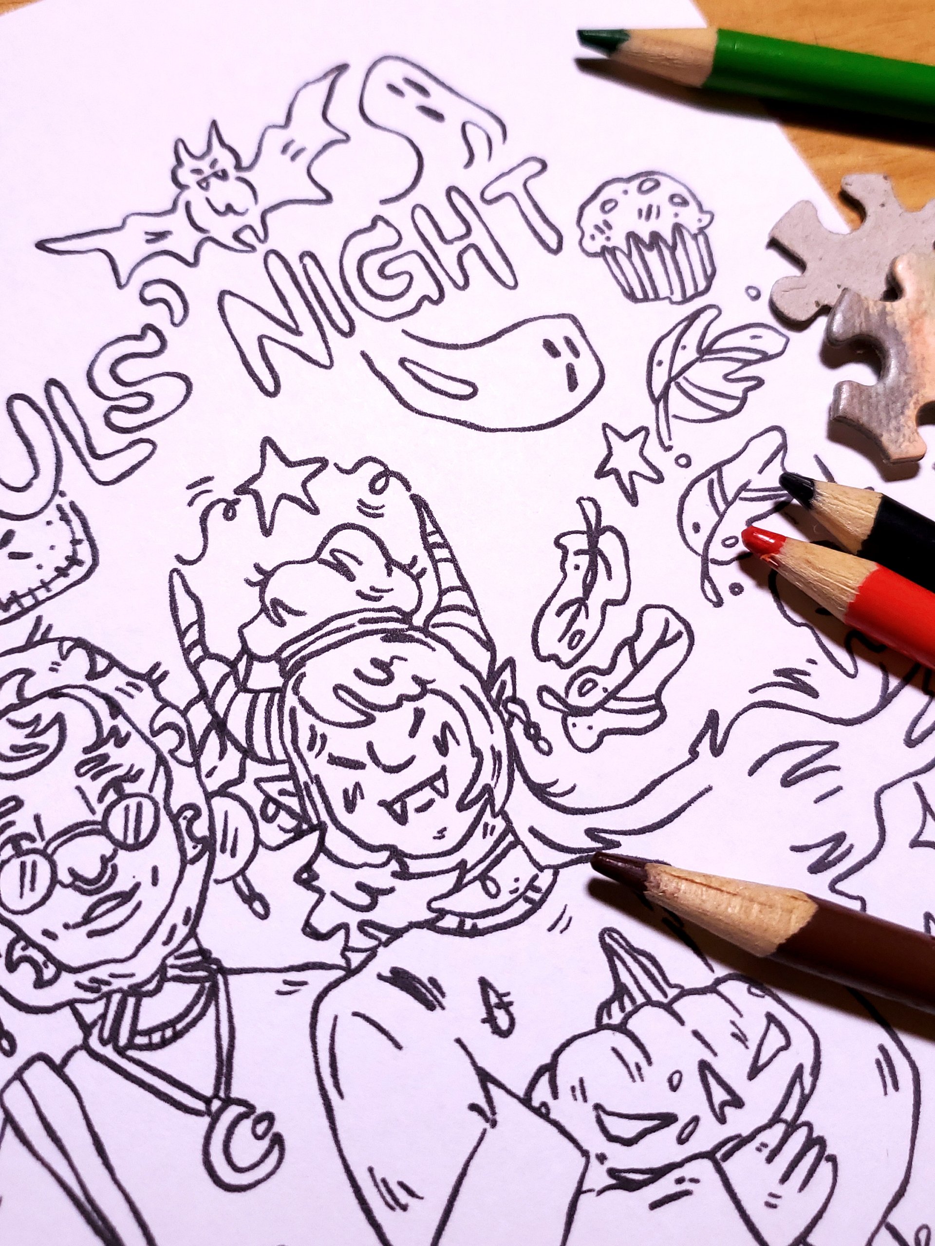 Bundle O' Goblin Coloring Sheets product image (4)