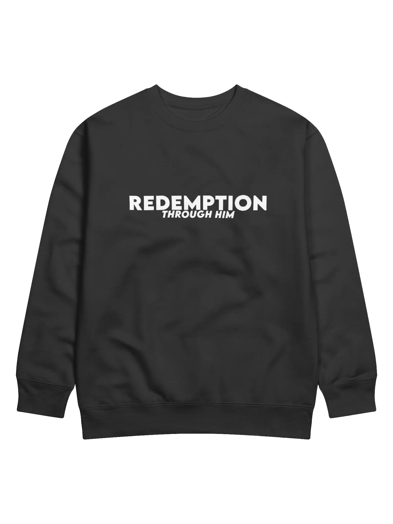 REDEMPTION THROUGH HIM SWEATSHIRT product image (1)