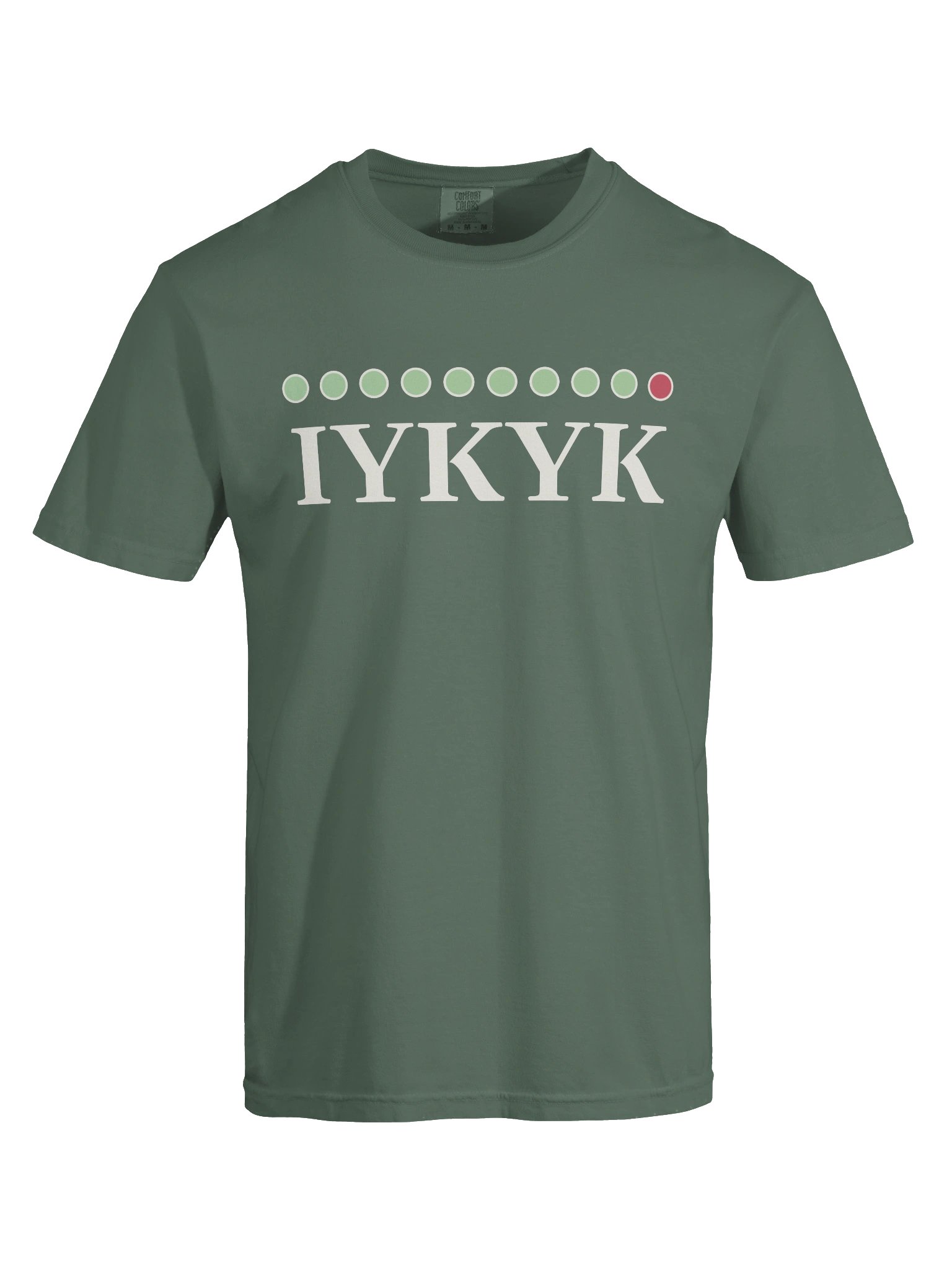 IYKYK Tee, Green product image (9)