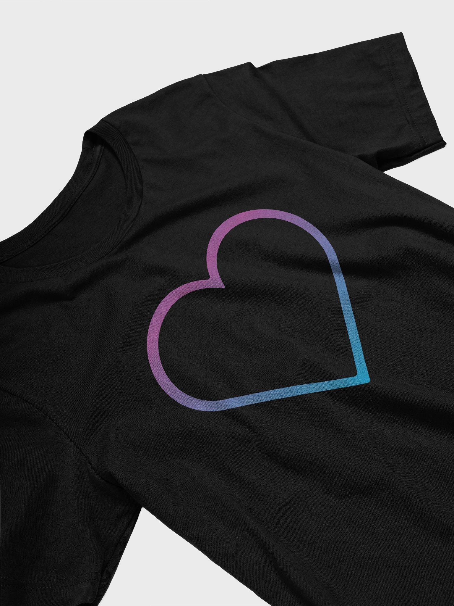 Outline Heart T-Shirt product image (22)