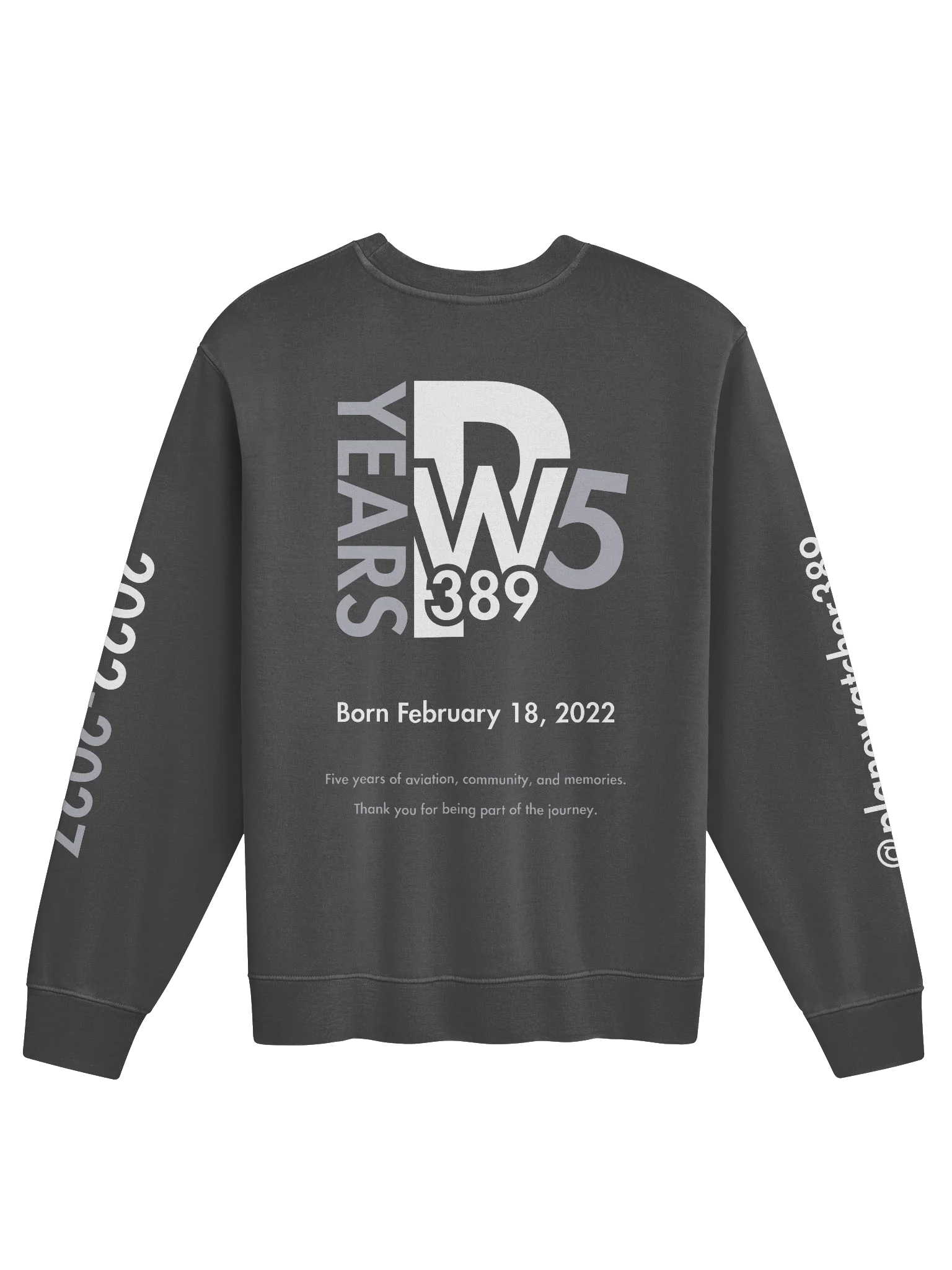 PW389 5 Years Sweatshirt product image (2)