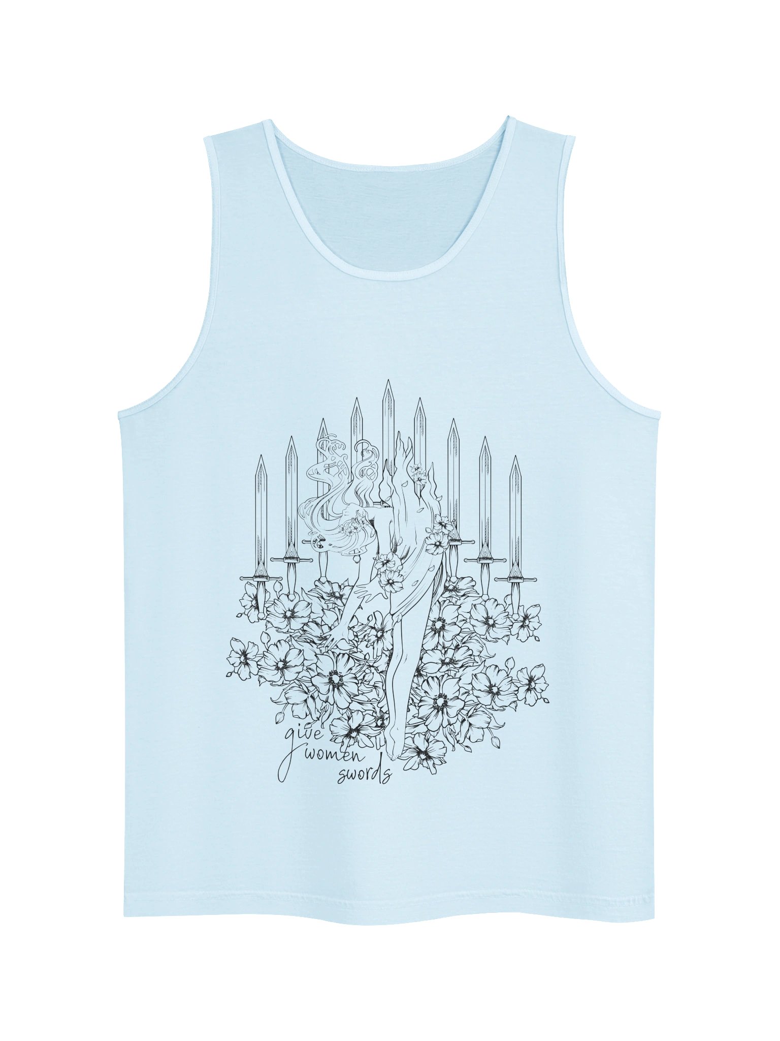 SUMMER TANK: Give Women Swords product image (1)