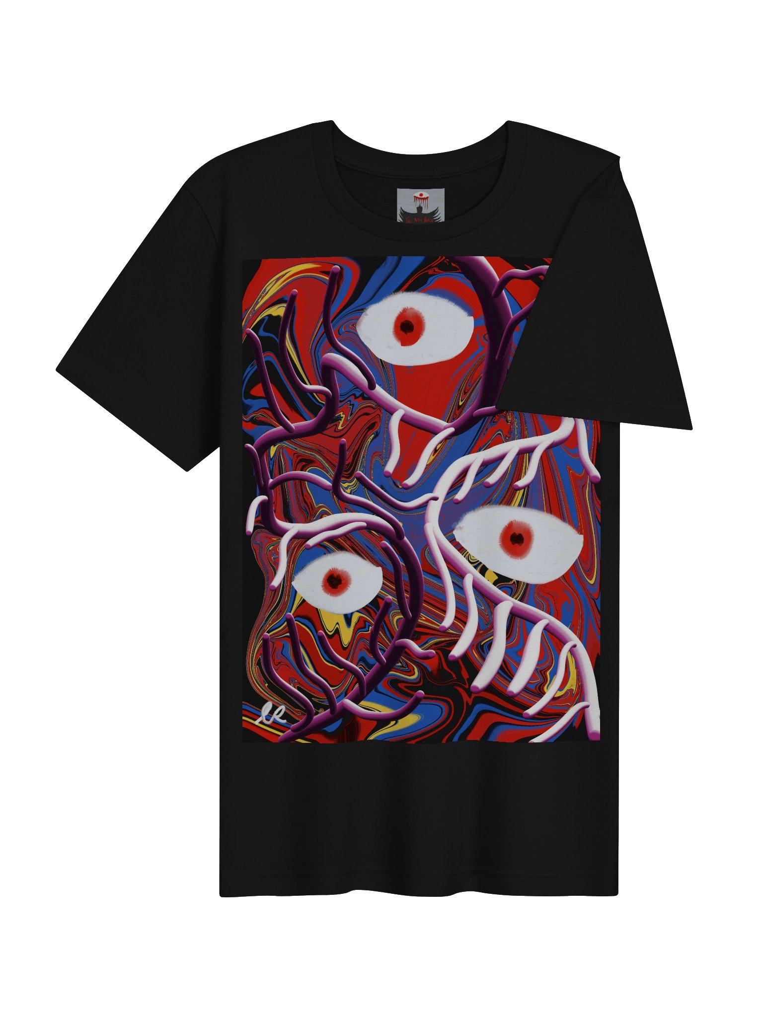 Color Splash Canvas Bella Graphic Tee product image (4)