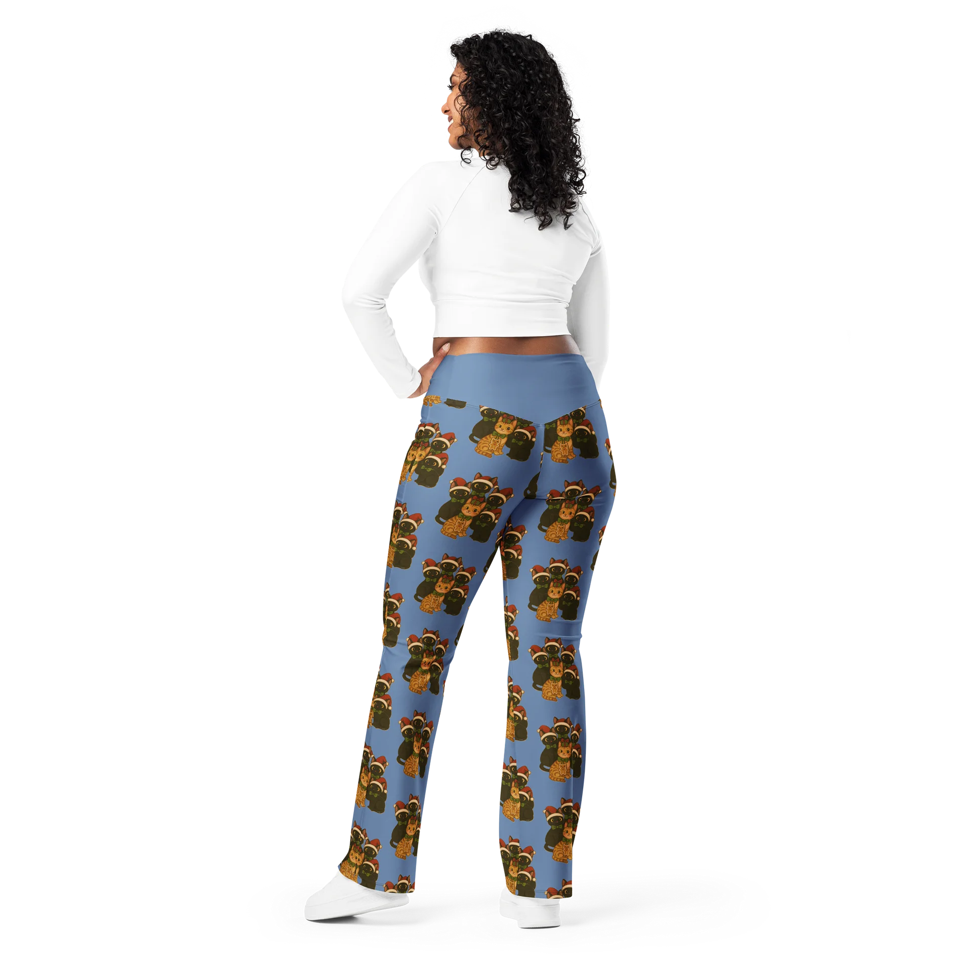 cat brigade winter Flare Leggings product image (3)