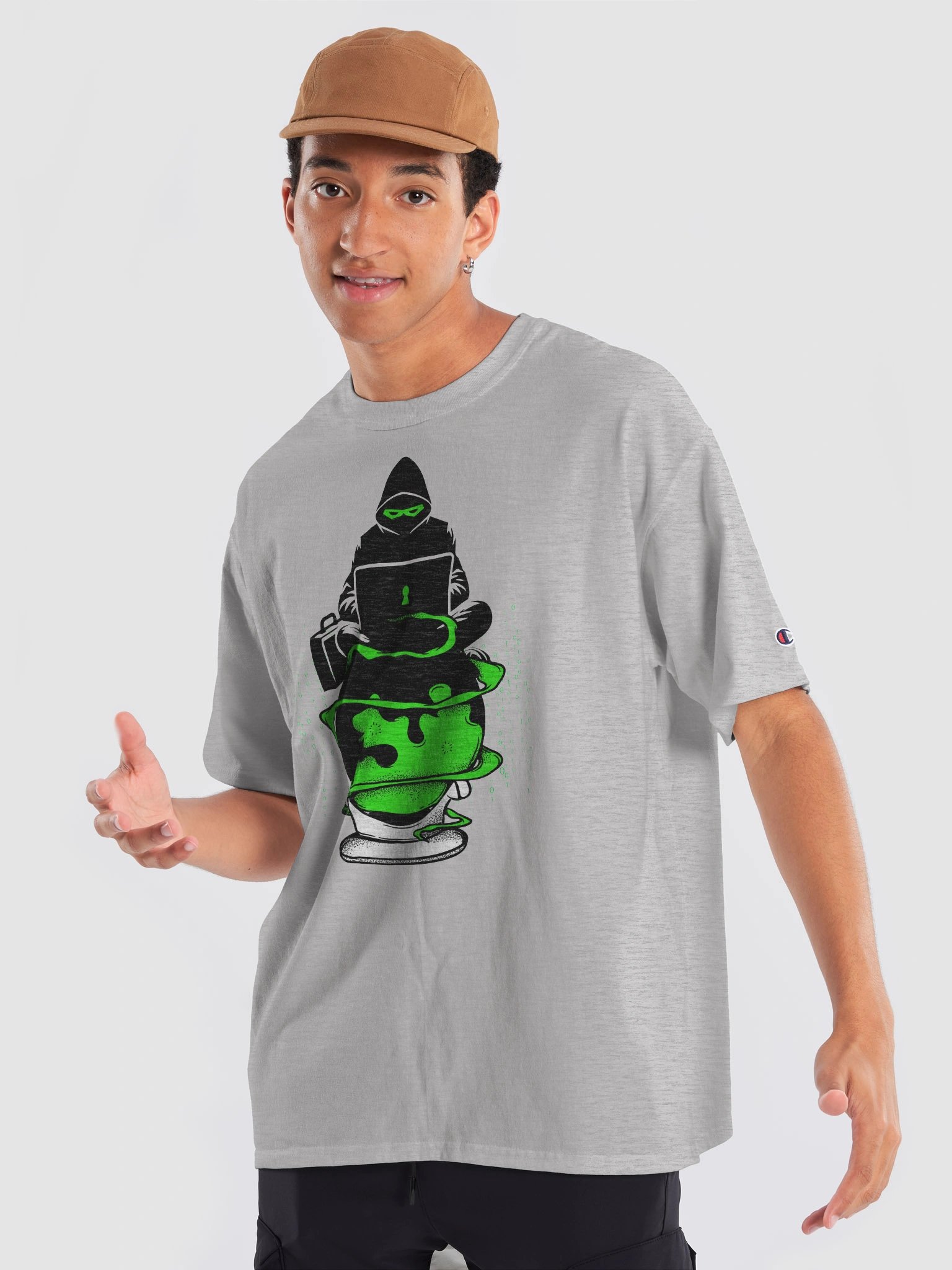 🧠 Hacker – Champion Relaxed-Fit Tee product image (8)