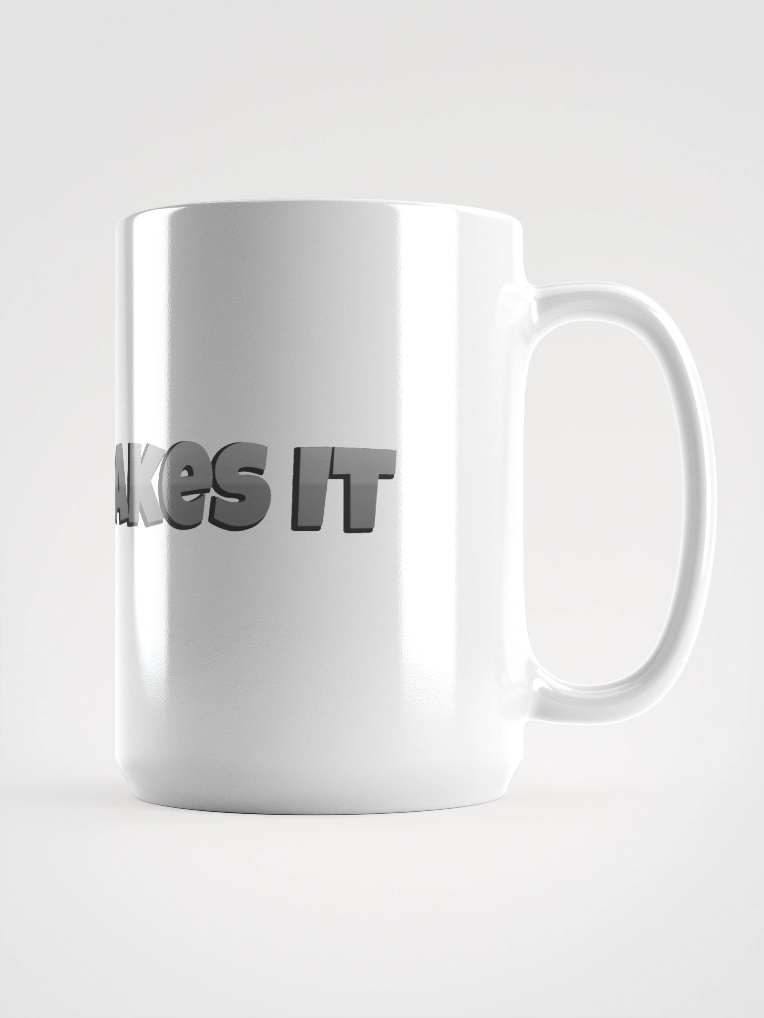 "Micah Makes It" Text Mug product image (1)