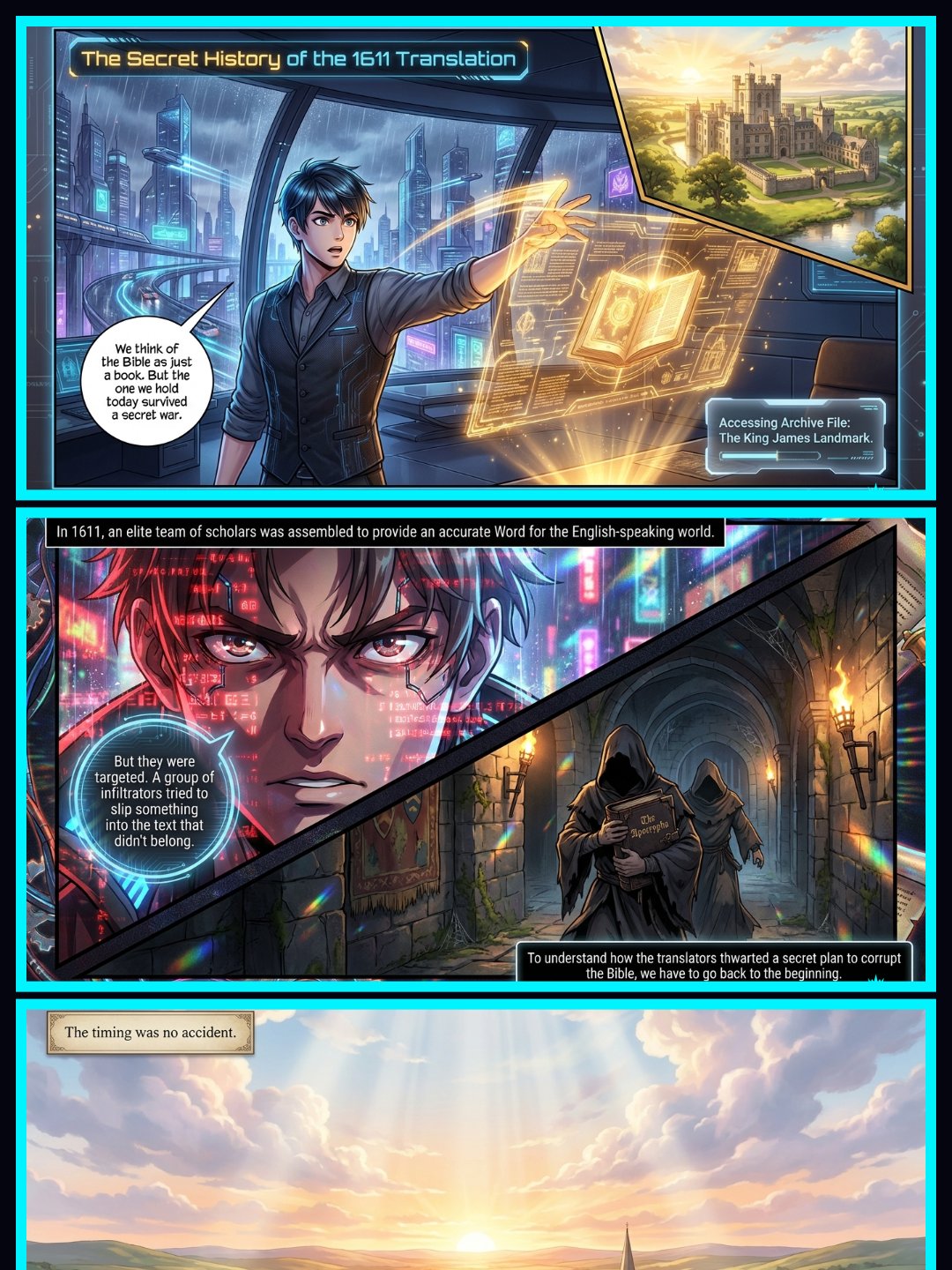 [Comic Book] BBH: S5 – KJV Translation, E2: A Bible for the English-Speaking World product image (1)