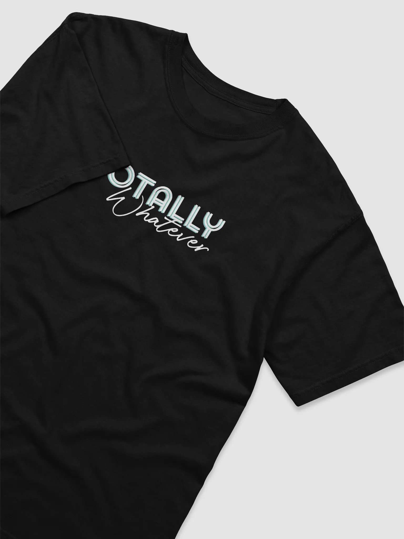 Totally Whatever White Logo product image (27)
