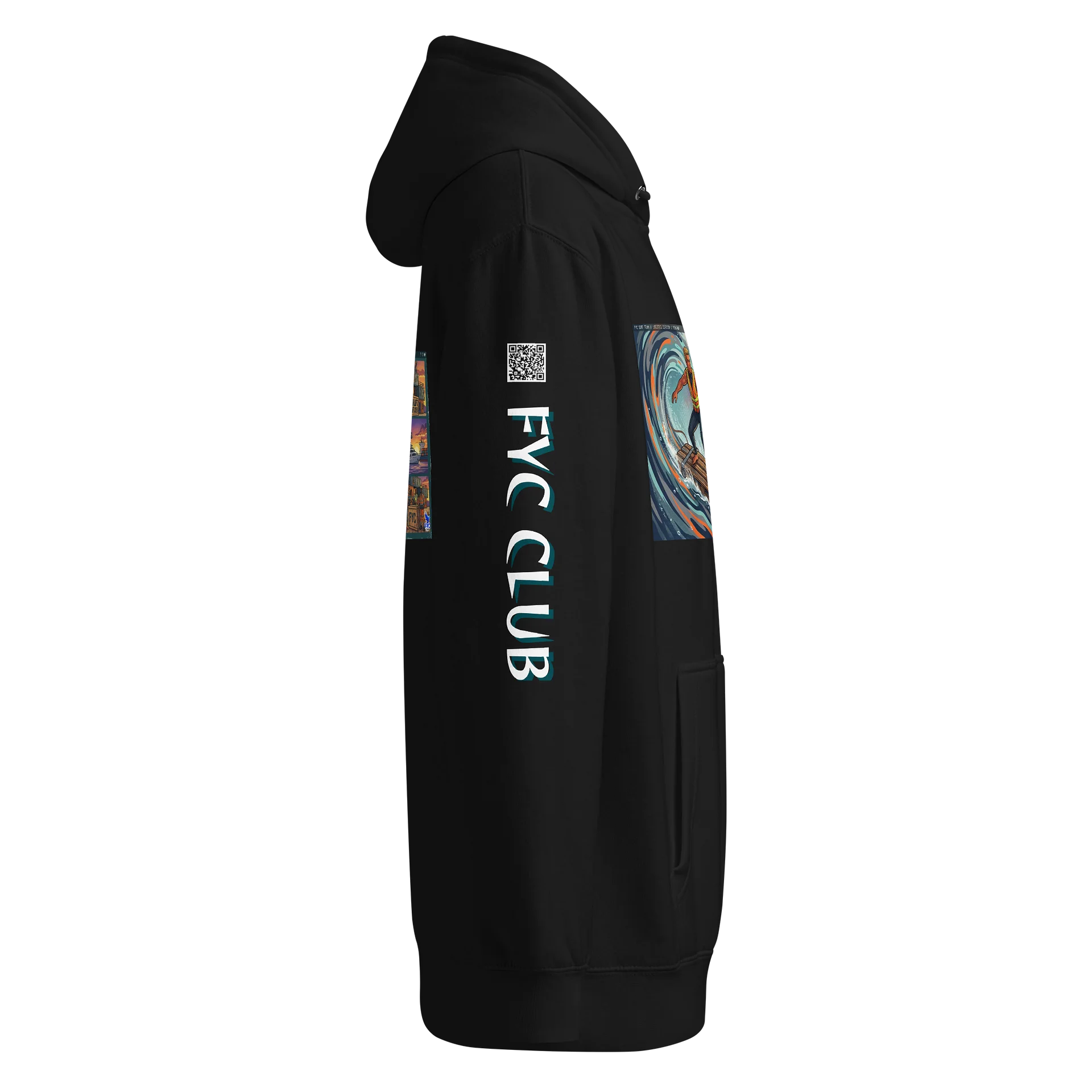 FYC CLUB - Surfing, the official hoodie product image (4)