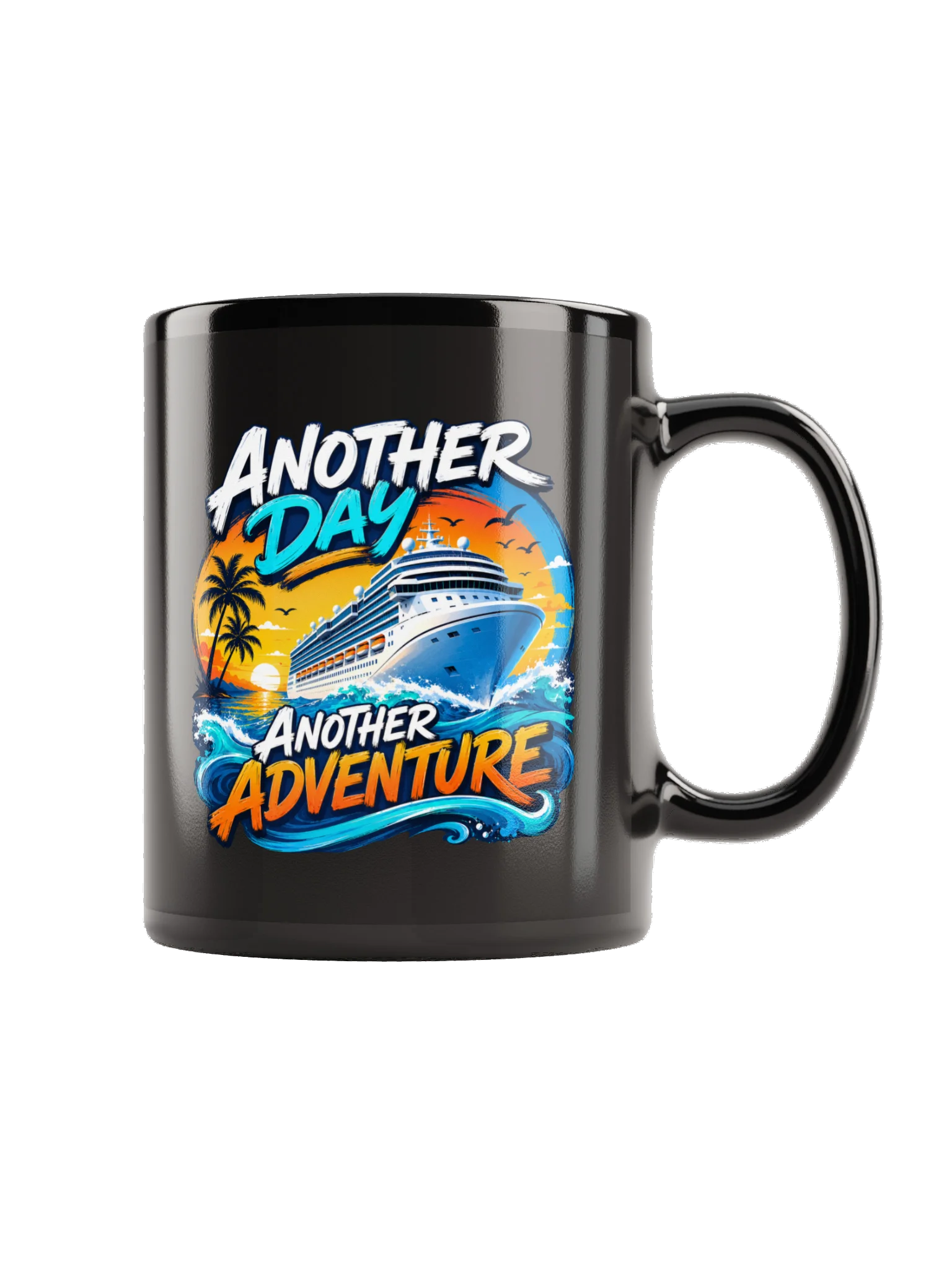 Another Day, Another Adventure Cruise Coffee Mug product image (3)
