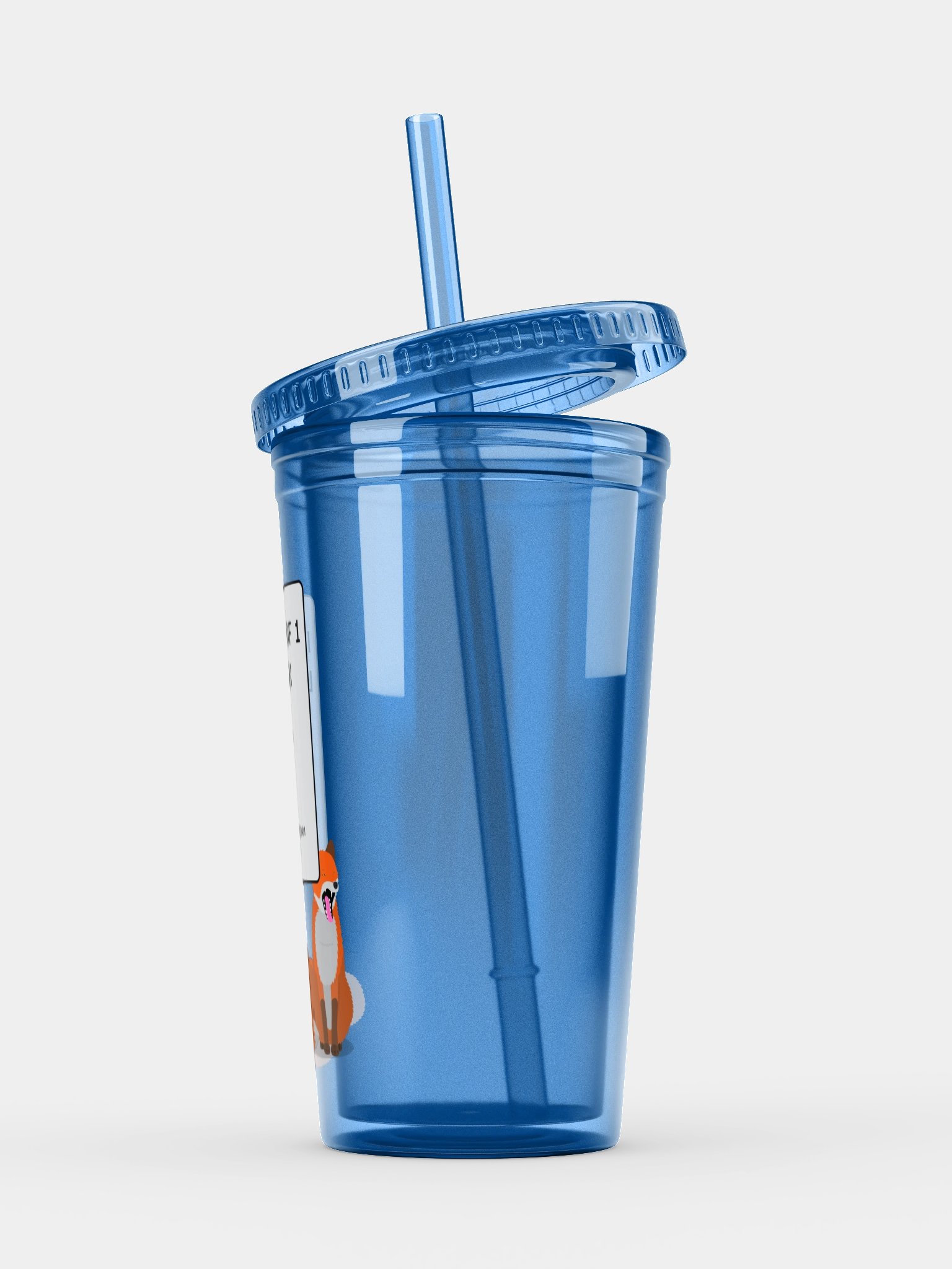 Four Foxes Transparent Tumbler product image (6)