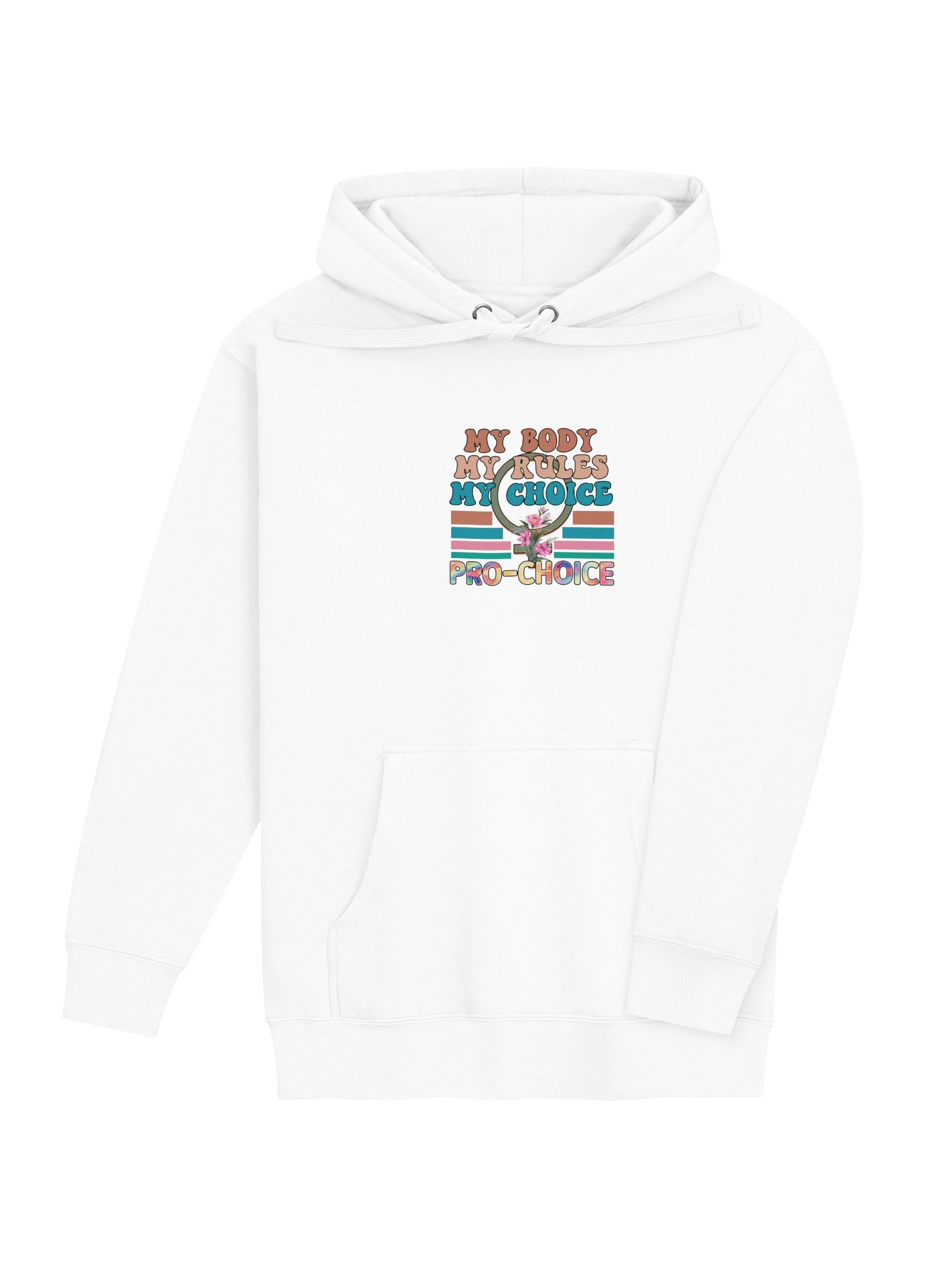 Pro-Choice Floral Statement Hoodie product image (4)