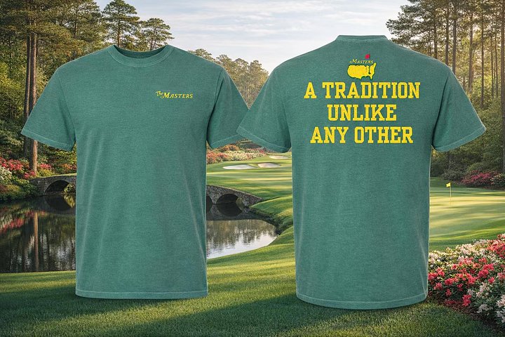 Masters 2026 Golf Tradition Shirt | Vintage Augusta National Green Tee product image (2)