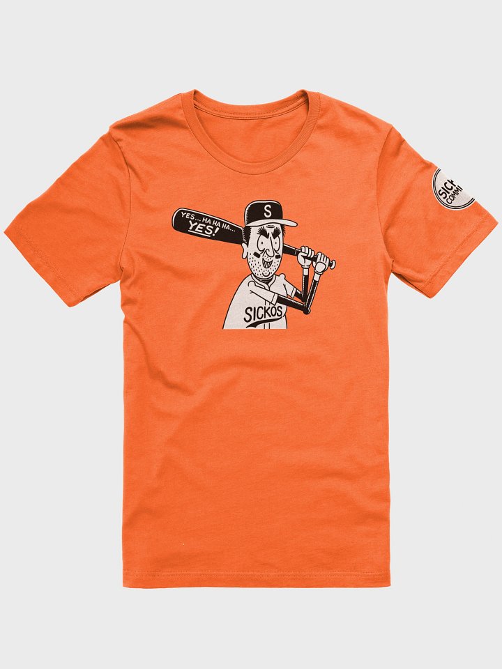 Sickos Baseball Character T-Shirt (11 Colors) product image (1)