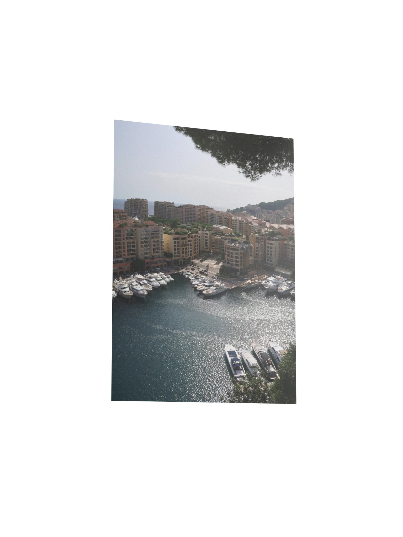 Monaco - Marina Harbor Filled with Luxury Yachts – (Print Only) product image (6)