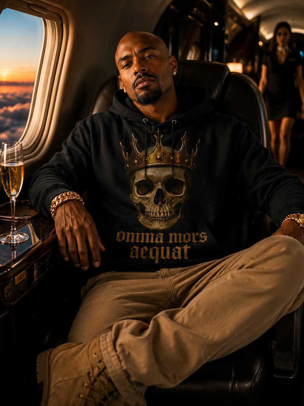 OMMA MORS AEQUAT “Death Makes all things Equal” Hoodie product image (1)