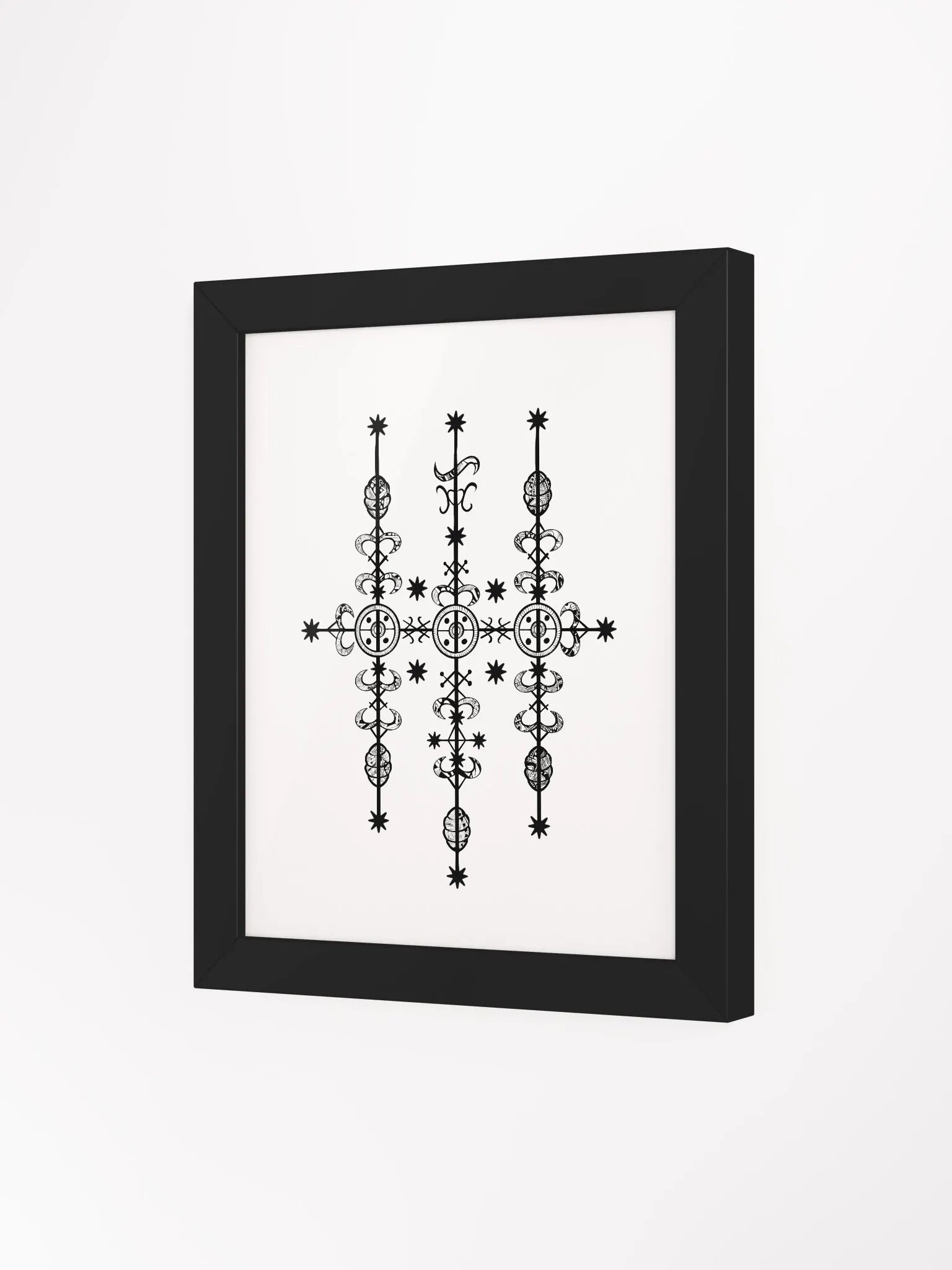 Frame with Marasa vèvè product image (27)