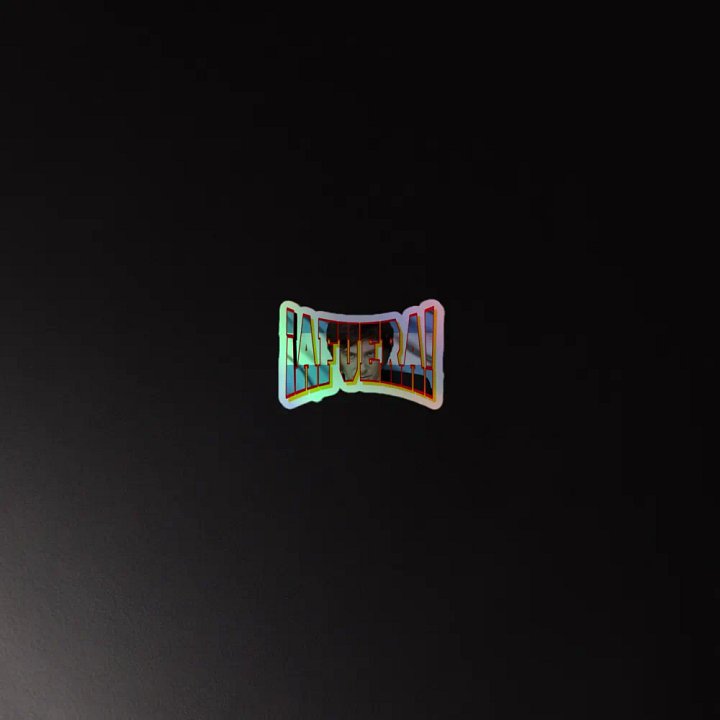 ¡Afuera! Curve - Holographic Sticker product image (4)