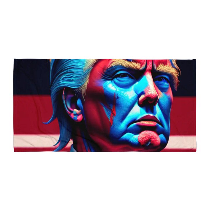 Blue and Red Towel product image (1)