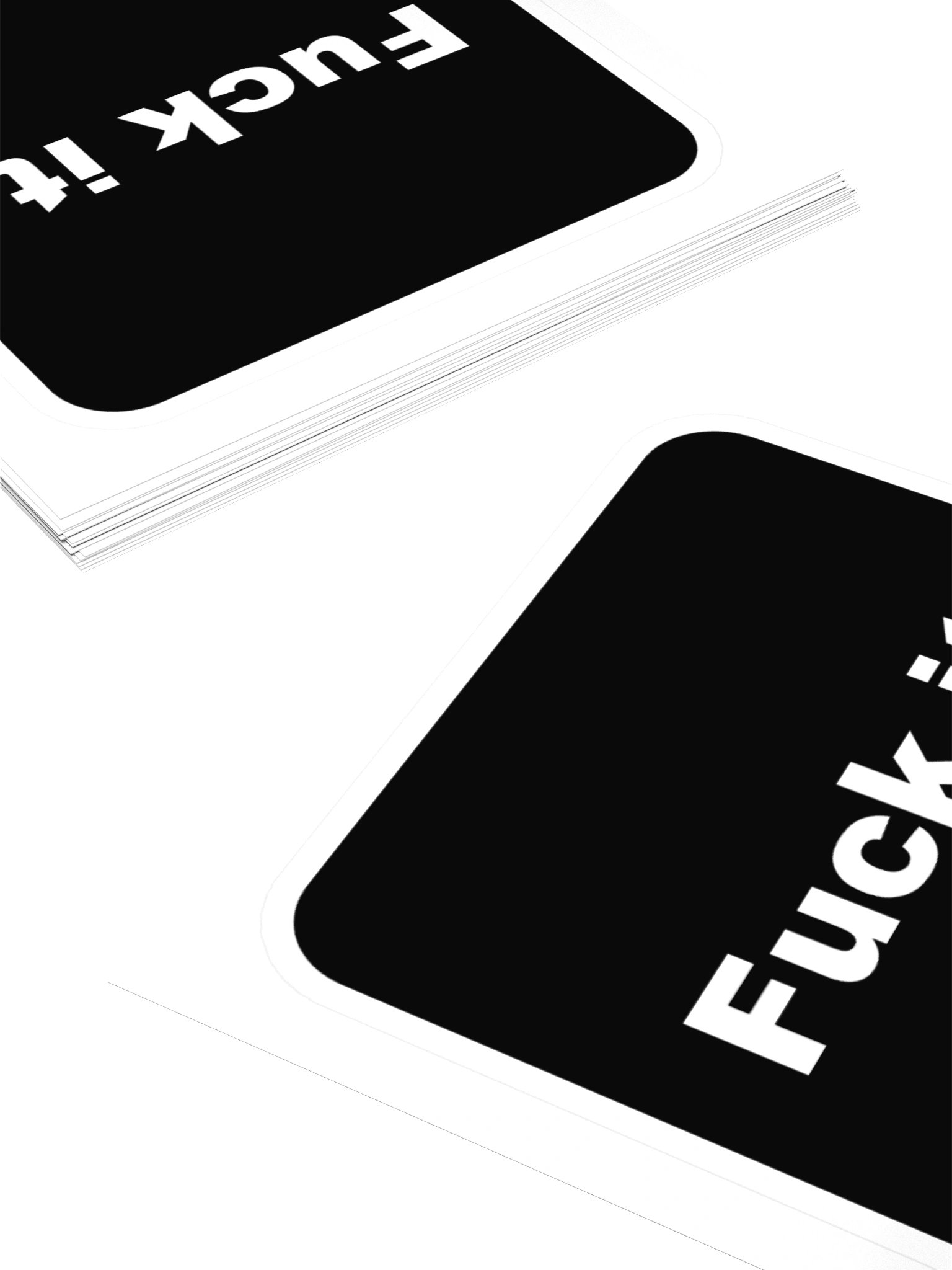 Fuck it. Sticker product image (13)
