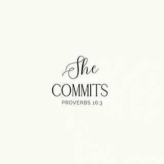 She Commits. 
