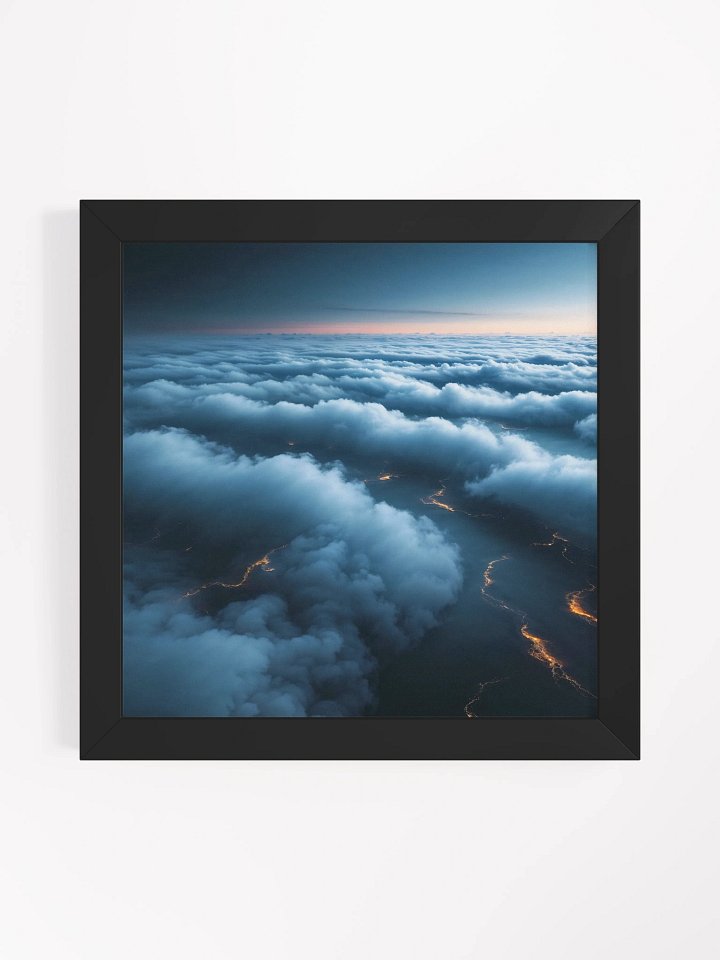 Veins of Fire Beneath the Sky Framed Print product image (6)