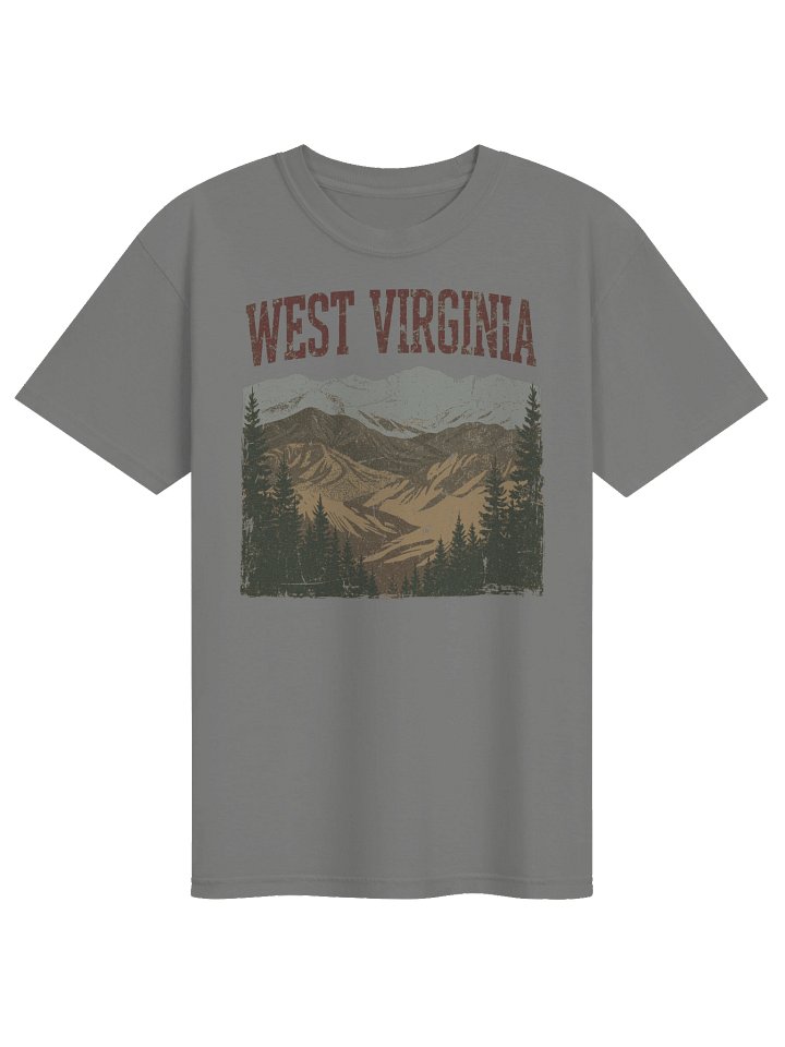 West Virginia Mountain T-Shirt | Vintage Appalachian State Pride Tee product image (3)