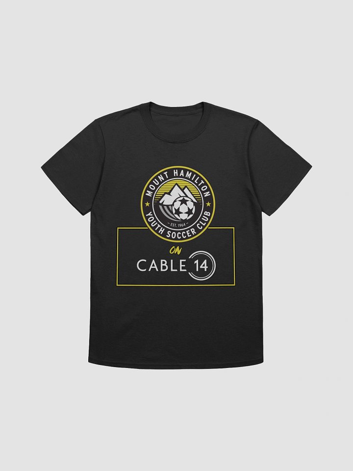 MHYSC on CABLE 14 (WHITE LOGO) ADULT T-SHIRT product image (1)
