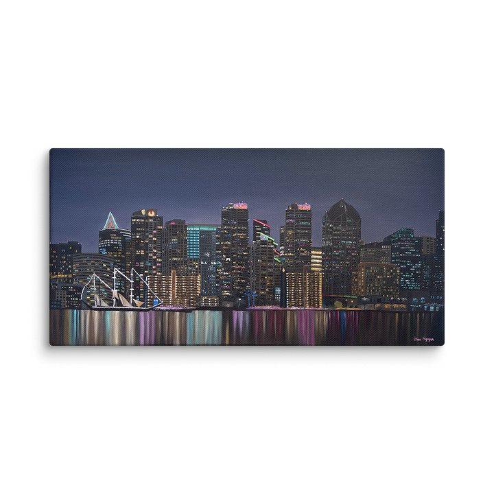 Goodnight San Diego - Canvas Print product image (1)
