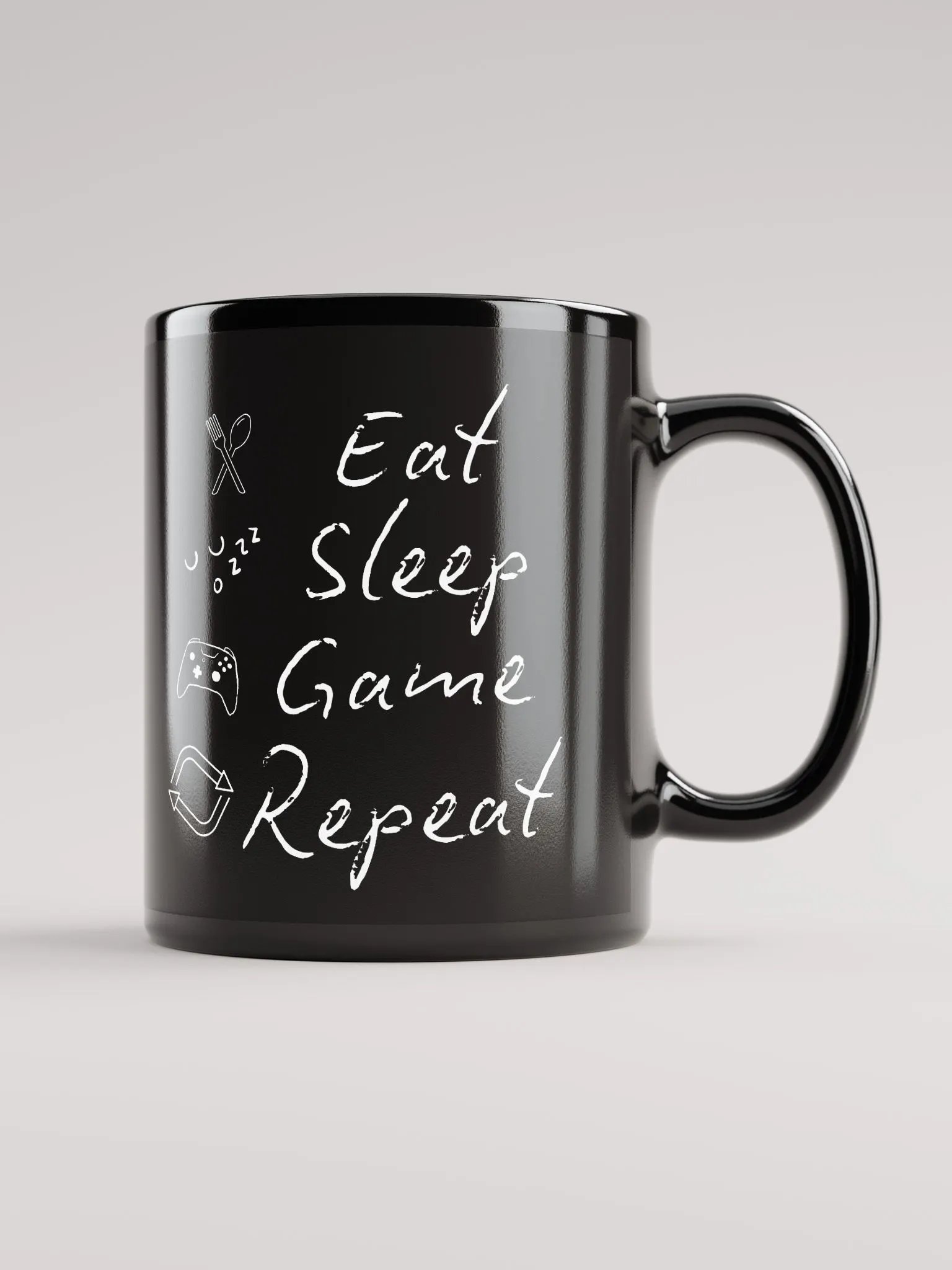 Eat Sleep Game Repeat 1 Mug product image (1)