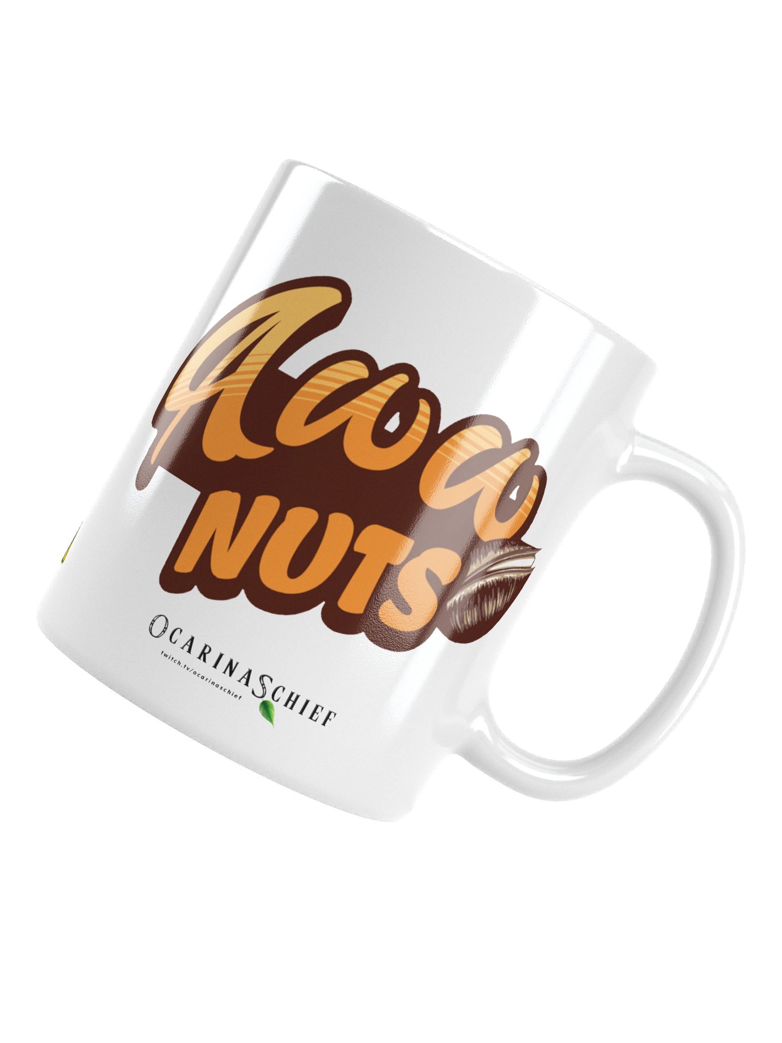 Aww Nuts White Glossy Mug product image (5)