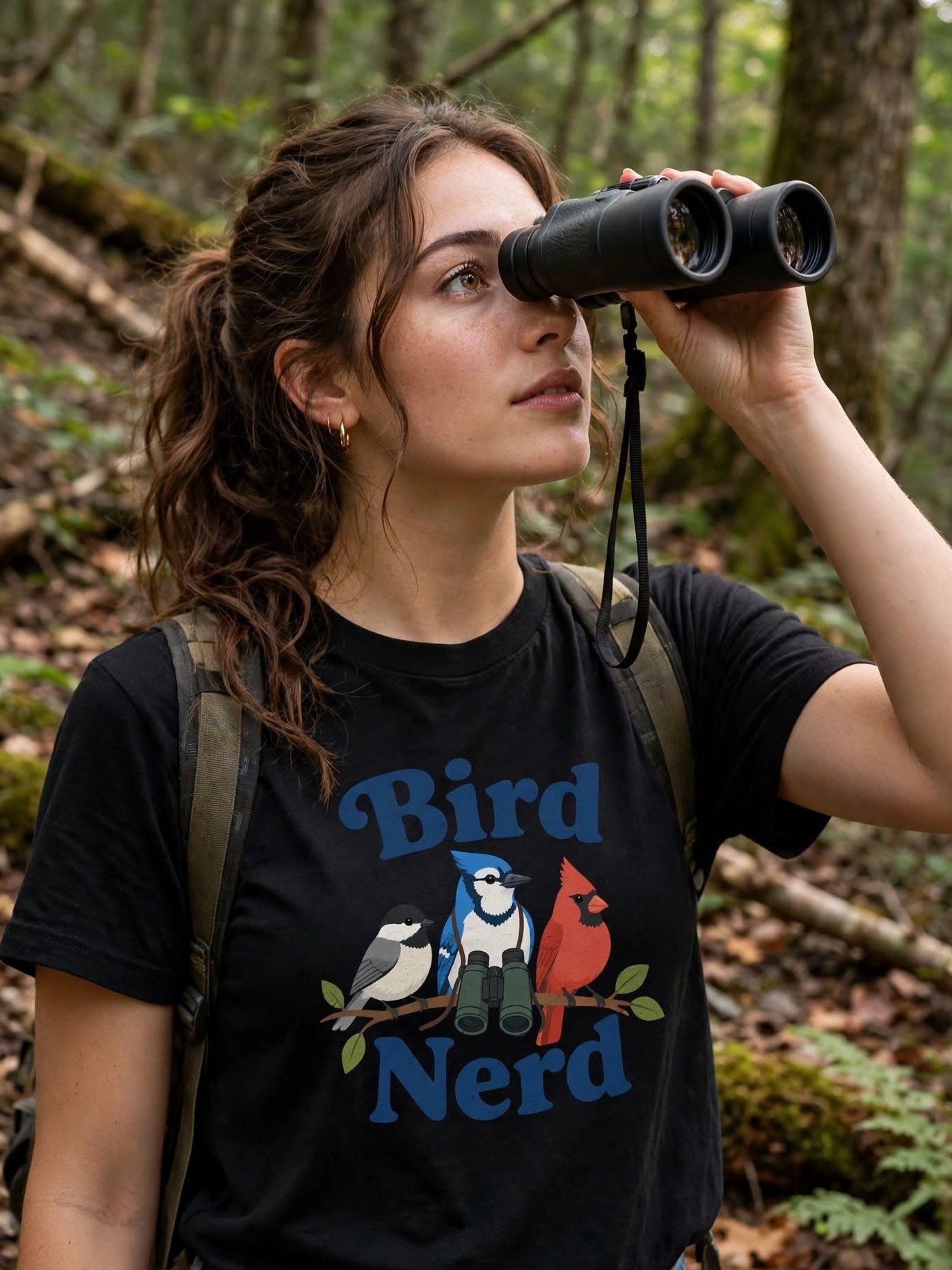 Bird Nerd Binoculars Tee product image (1)