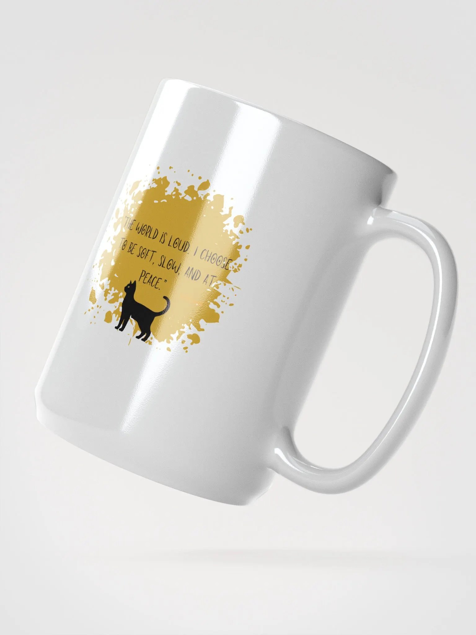 Soft and Peaceful Cat Mug product image (2)