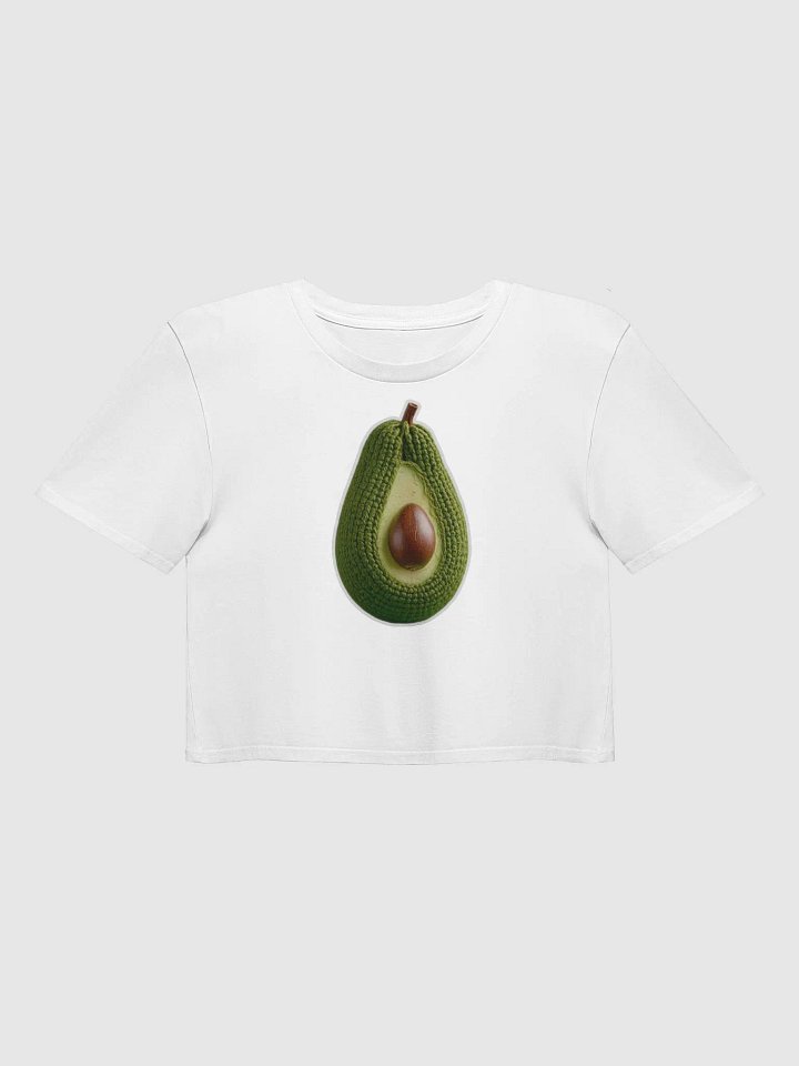 CozyAvocado Women's Premium Avocado Crop Top #8 product image (1)