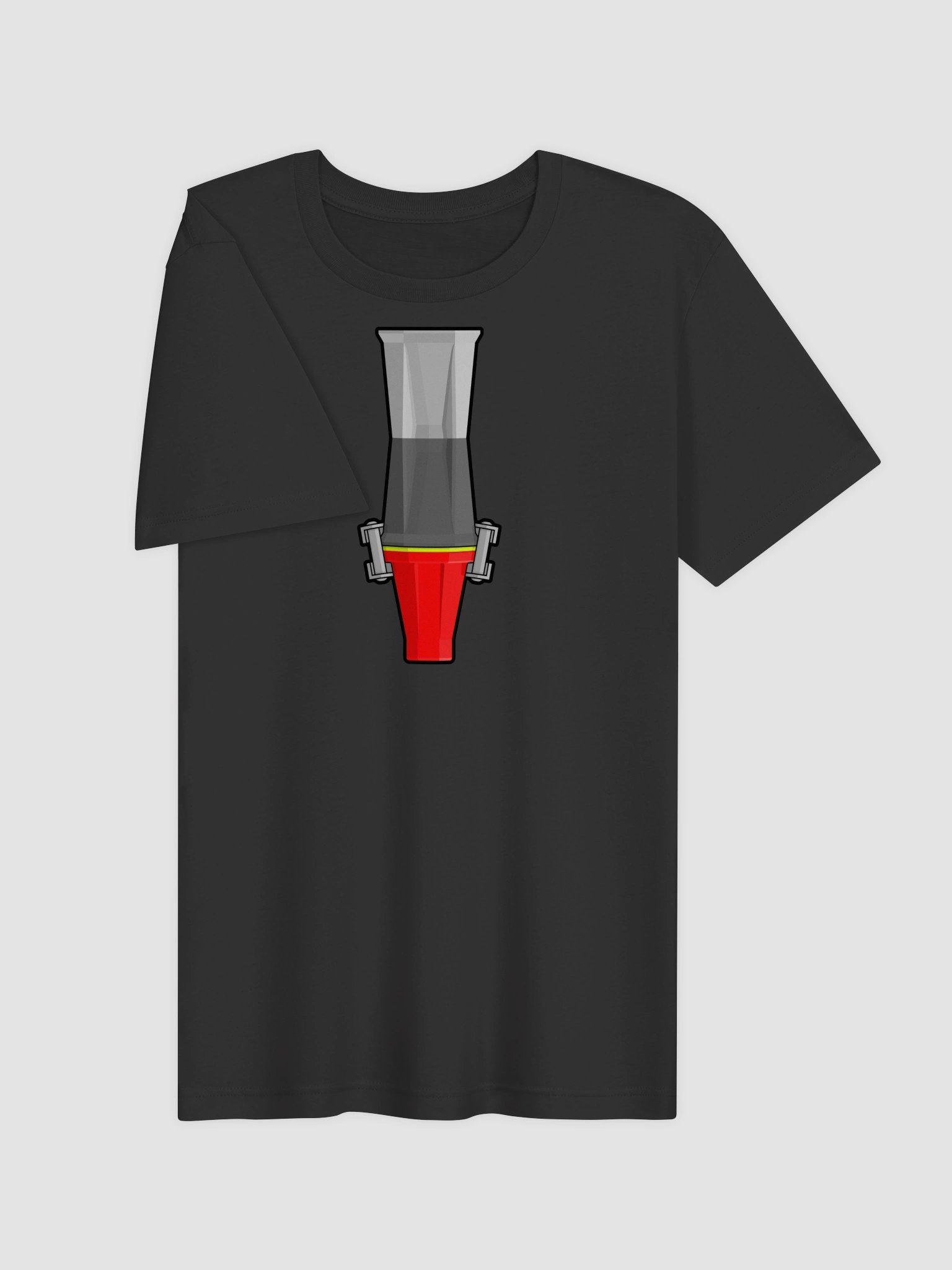 Pin Cup Claw Stack T-Shirt Red product image (3)