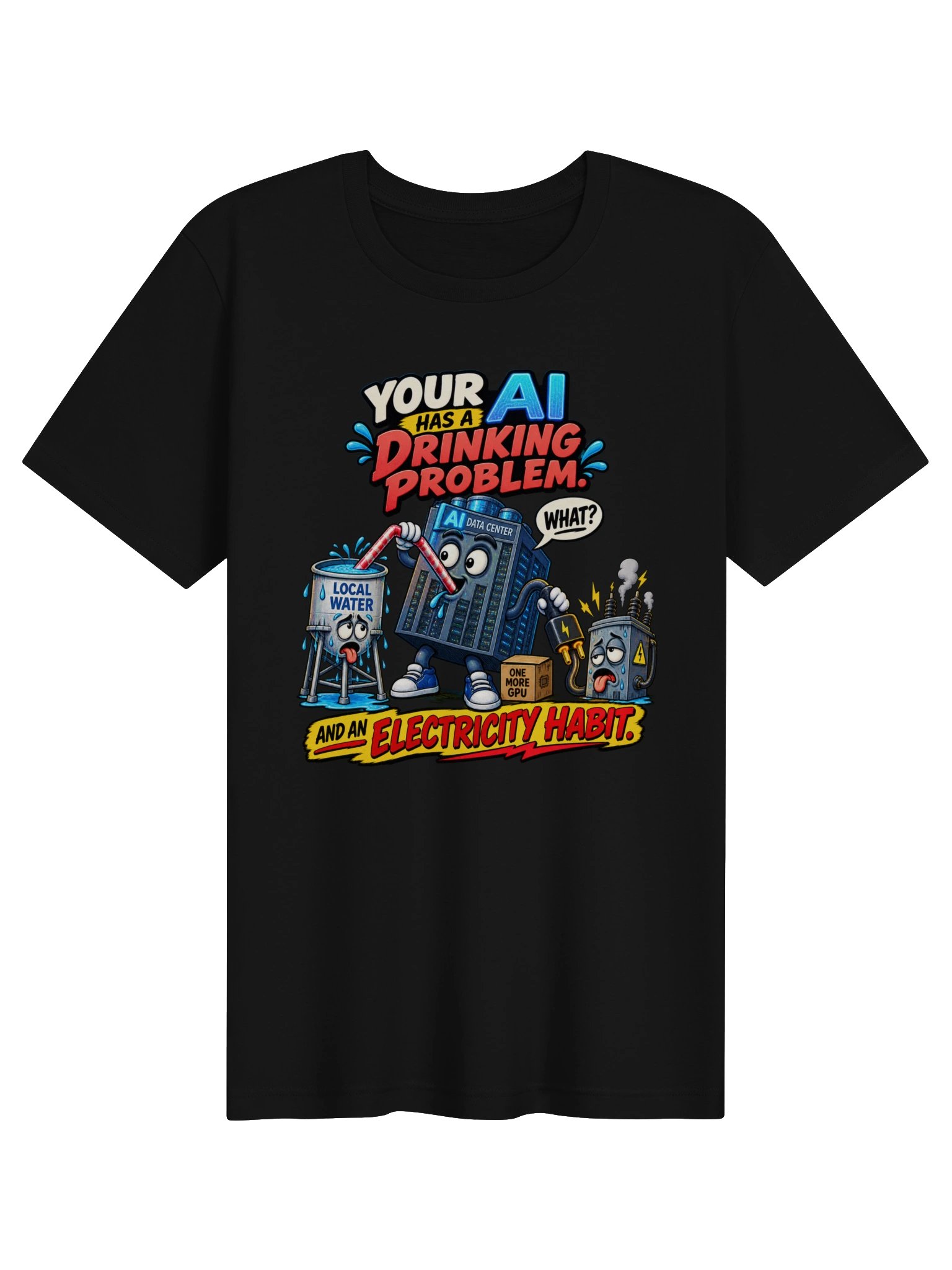 YOUR AI HAS A DRINKING PROBLEM — And an Electricity Habit product image (2)