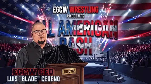 EGCW Nation we are officially 1 Month away from EGCW All American Bash Live from the debary VFW 8093. I am happy to announce we will be revealing the New EGCW World Championship & will be doing a Special Presentation as we present it to the King of Battle Nick Quiñones . Be a part of this very Special Evening as we Honor our Troops, Live Pro Wrestling, Great Food & Bar will be open. Tickets are moving fast.. don't miss out!!! LOCATION  VFW Post 8093 351 S Charles Richard Beall Blvd Debary, FL. 32713. Doors: 2pm Bell Time: 3pm GET YOUR TICKETS (Promo Code: EARLYBIRD) Get 15% Off Before The Final Sale Ends This Sunday July 12th & Ticket Prices will go up $5 at The Door. https://EGCWAllAmericanBashVFW.eventbrite.com