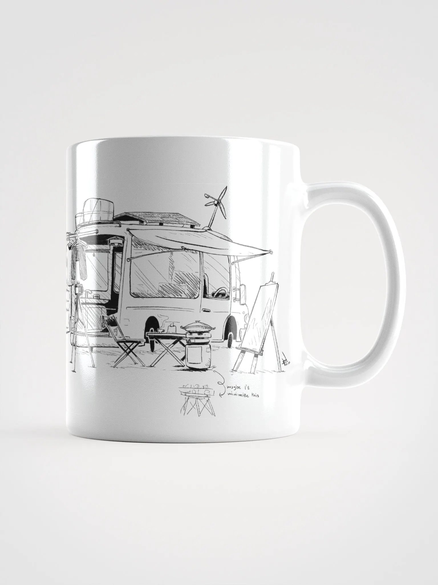 A Tiny Dream | White Glossy Mug product image (3)