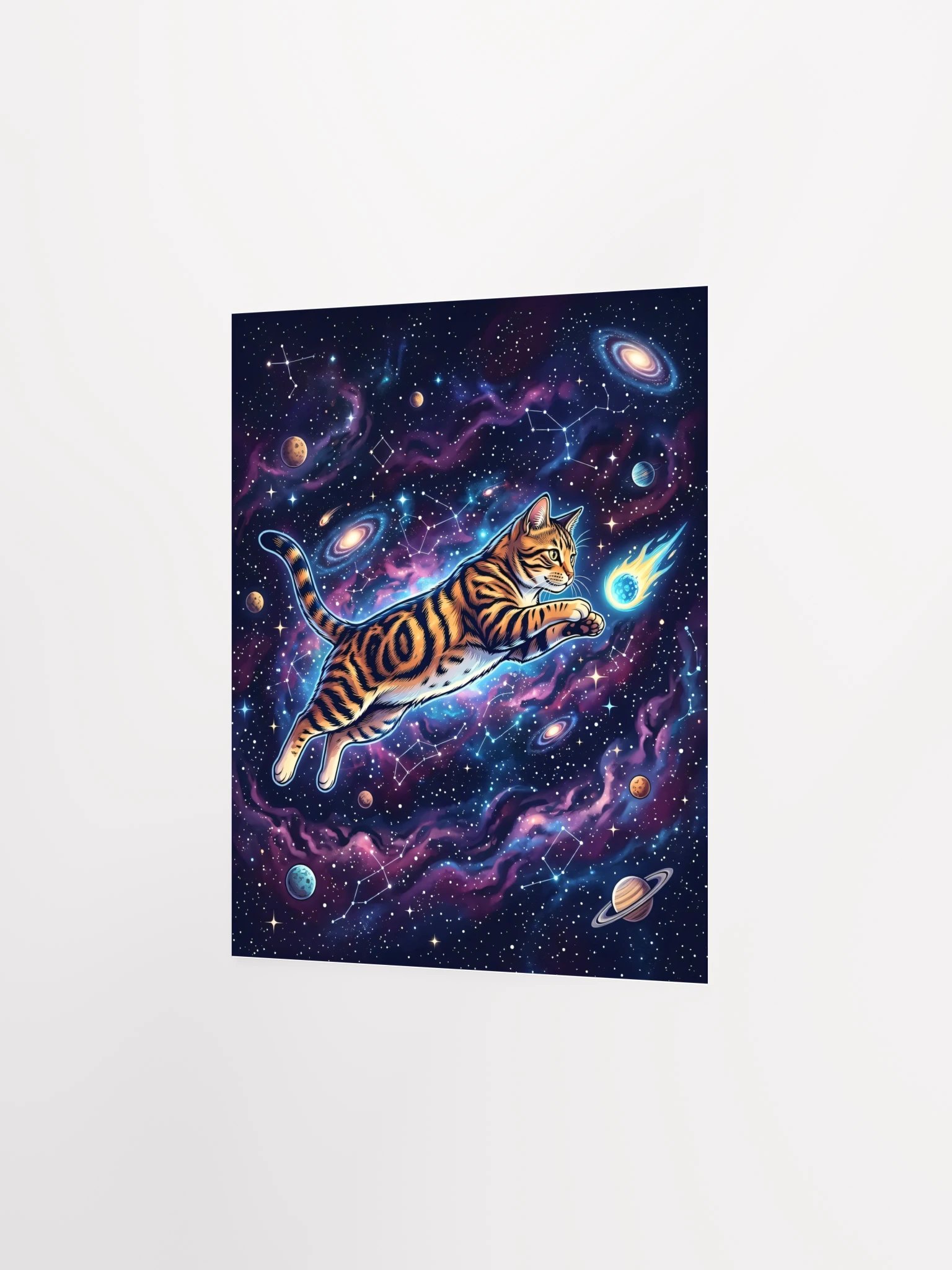 Comet Chaser Tabby Poster product image (26)