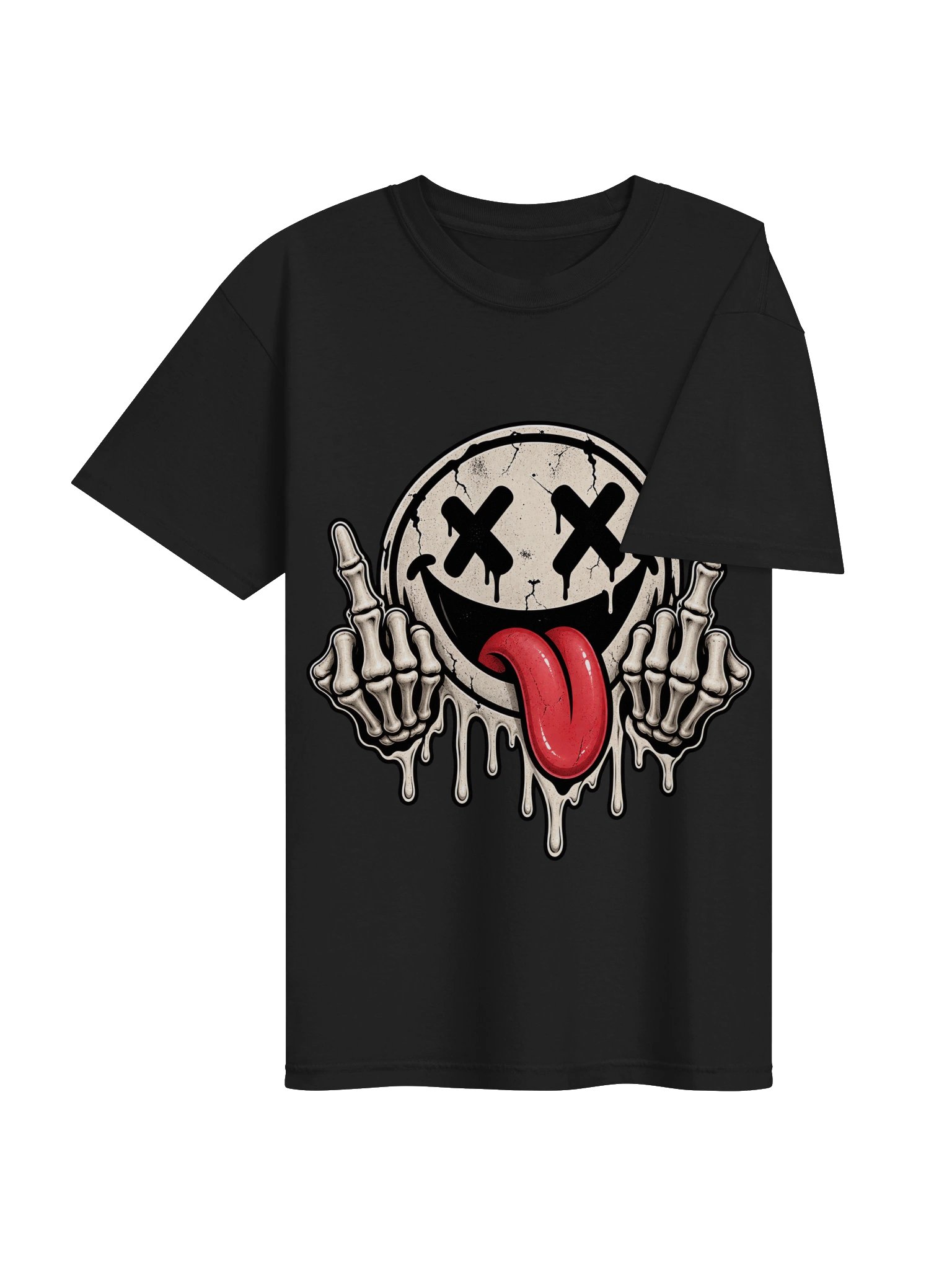 Dead Inside, Still Smiling — Rebel Smiley T-Shirt product image (43)