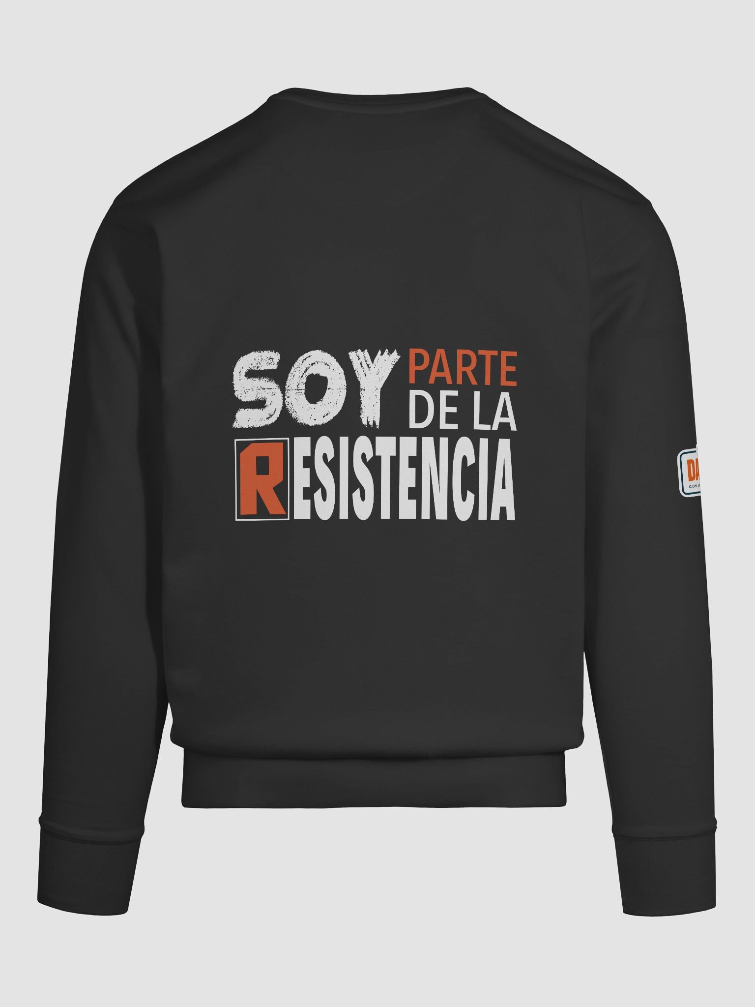 Únete a la resistencia - sweat negra product image (11)