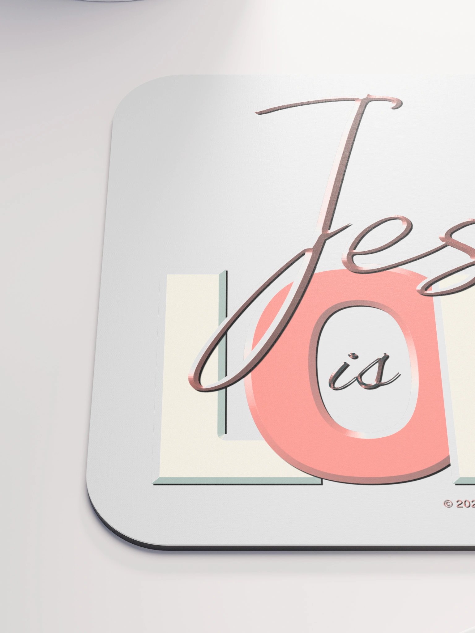 Jesus is Lord, Peach Mouse Pad product image (6)