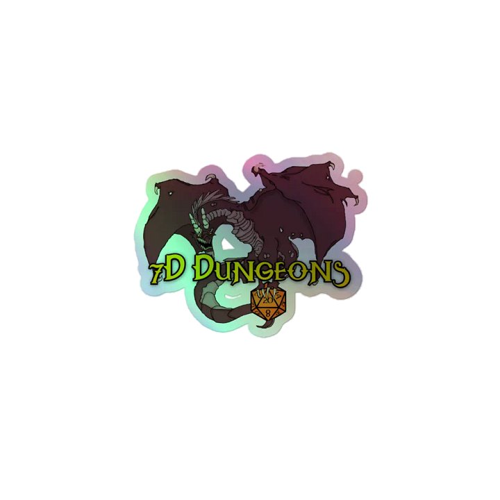 Dragon Holographic Sticker product image (1)