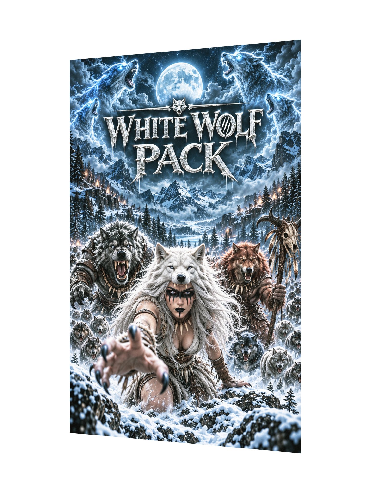 Bianca The Bard - White Wolf pack - POSTER product image (4)