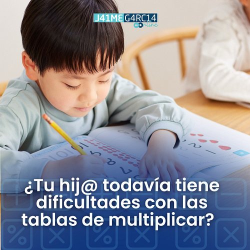 ¿Tu hijo todavía tiene dificultades con las tablas de multiplicar? 🤔
En Súper Cerebros lo ayudamos a dominarlas de manera prá...