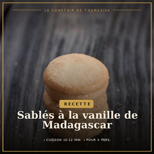 Le secret d'un sablé qui sent vraiment la vanille ? Une vraie gousse de Madagascar, grattée puis infusée dans le sucre — jama...