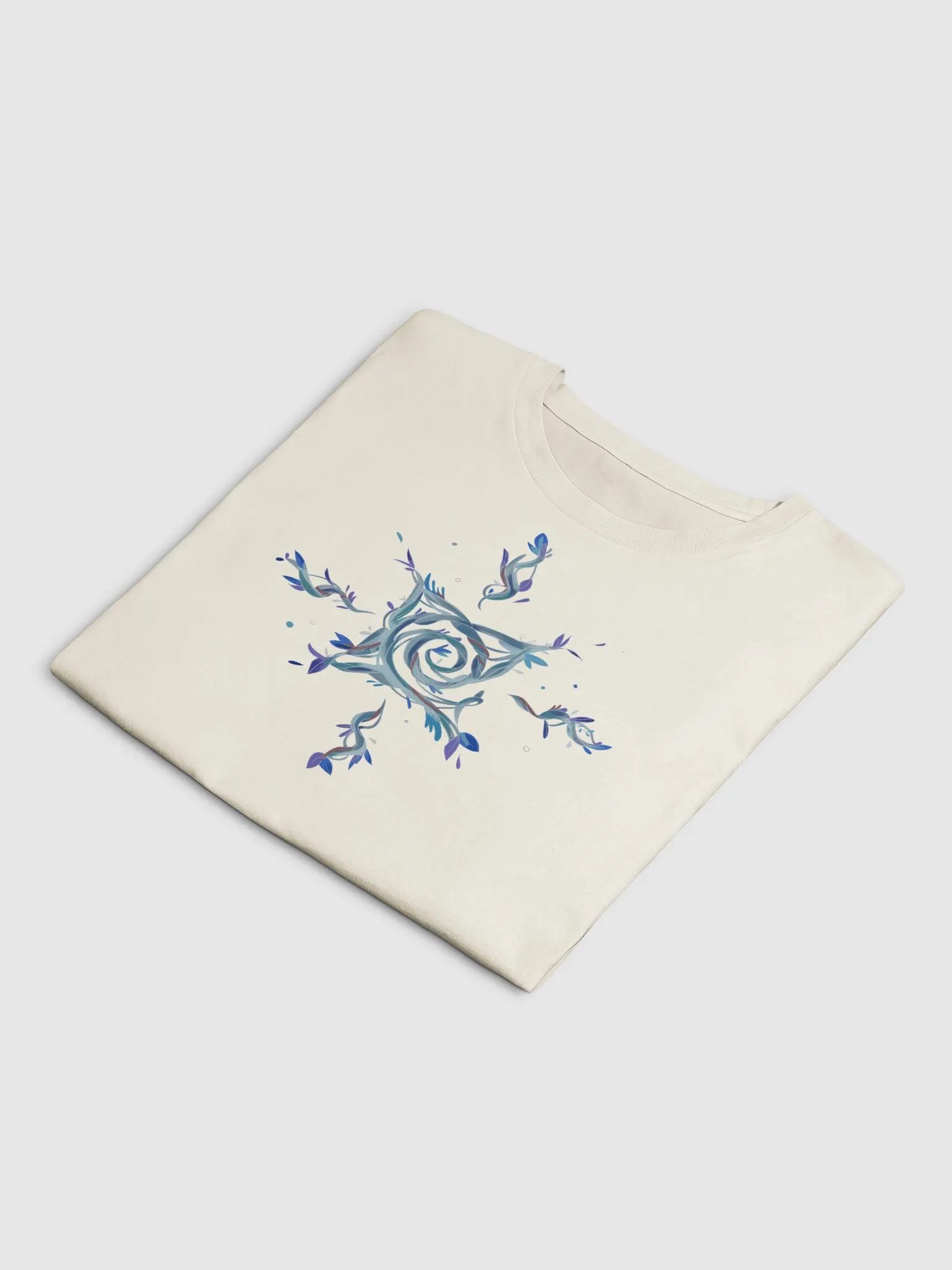 Crop top - Blue logo product image (4)