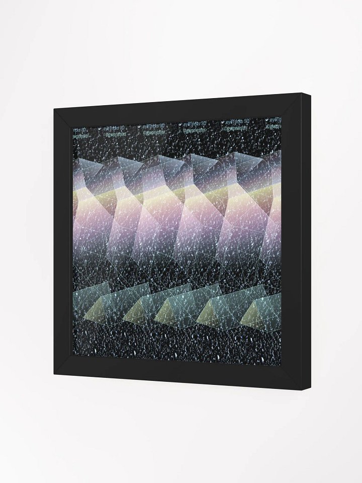 Diamond - Framed 3D Stereogram Poster product image (6)