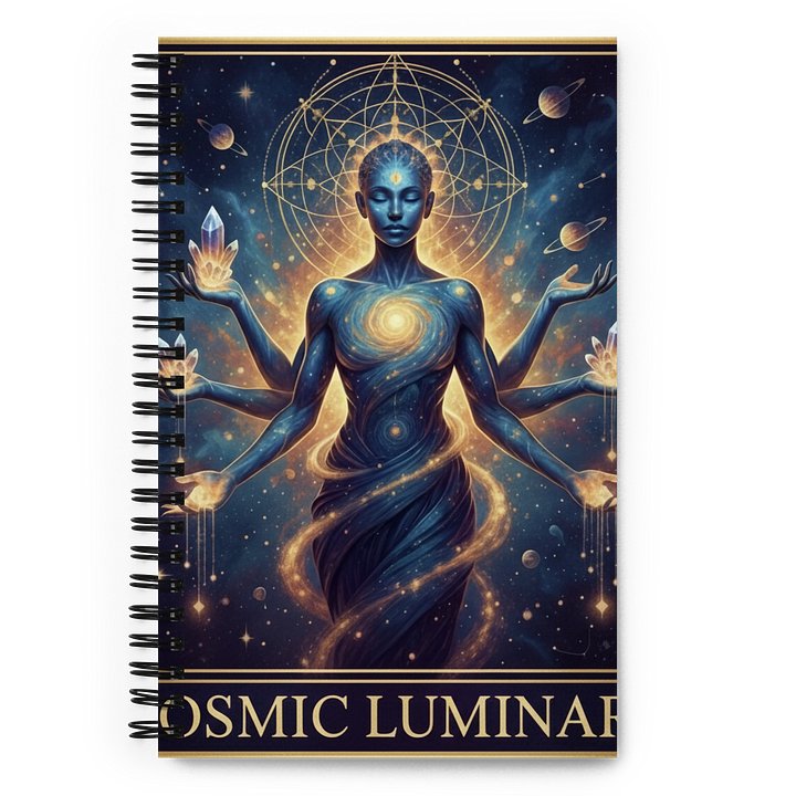 Cosmic Spiral Notebook product image (1)