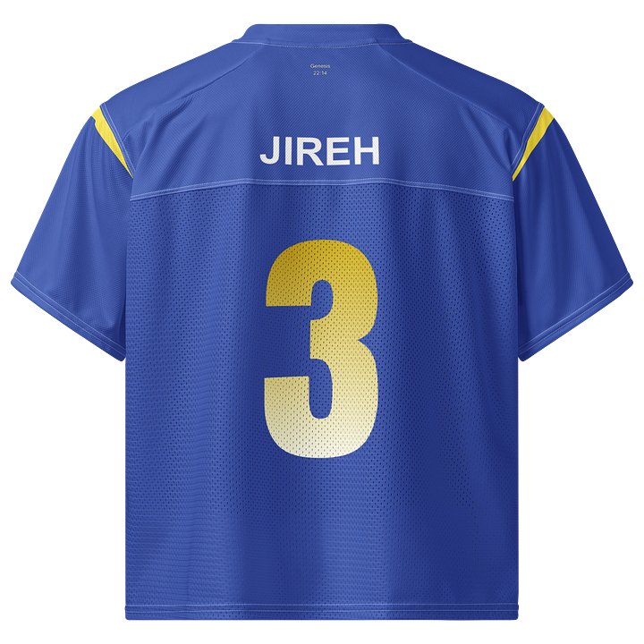 Jireh Jersey - Blue (LA Rams) | John 1:1 Co. product image (1)